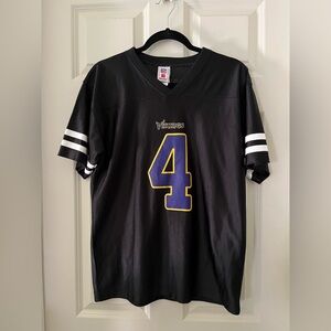 Vintage NFL Minnesota Vikings Brett Farve #4 Football jersey Youth 18-20
